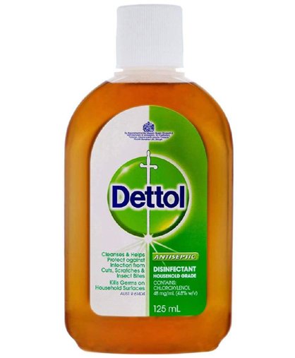 Dettol Antiseptic Disinfectant Liquid - 125 ml (Pack of 1)