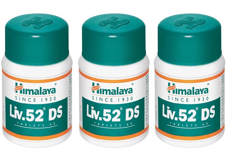 Himalaya Liv. 52 DS Tablet | Protect the Liver | Enhance Liver Functions | Supports Liver Health - 60 Tablets (Pack of 3)