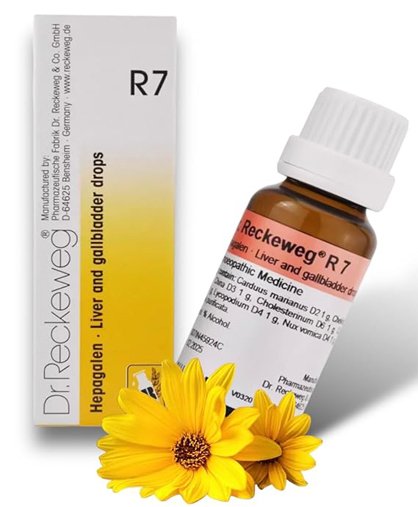 Dr. Reckeweg R7 Liver and Gallbladder Drop - 22ml (Pack of 1)