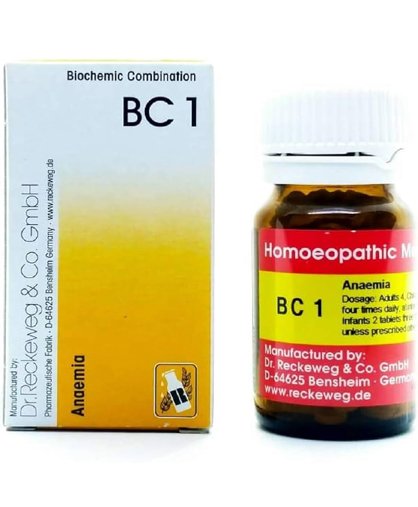 Dr. Reckeweg Bio-Combination 1 BC 1 Tablet - 20 gm(Pack of 1)
