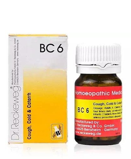 Dr. Reckeweg Bio-Combination 6 (BC 6) Tablet-20 gm (Pack of 1)