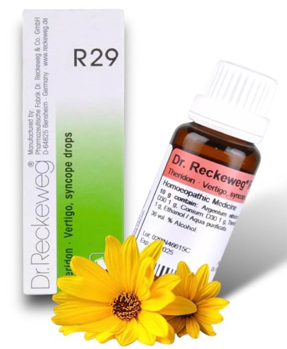 Dr. Reckeweg R29 Vertigo And Syncope Drop-22ml (Pack of 1)