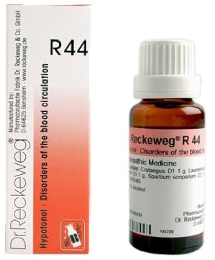 Dr. Reckeweg R44 Disorders Of The Blood Circulation Drop - 22ml (Pack of 1)