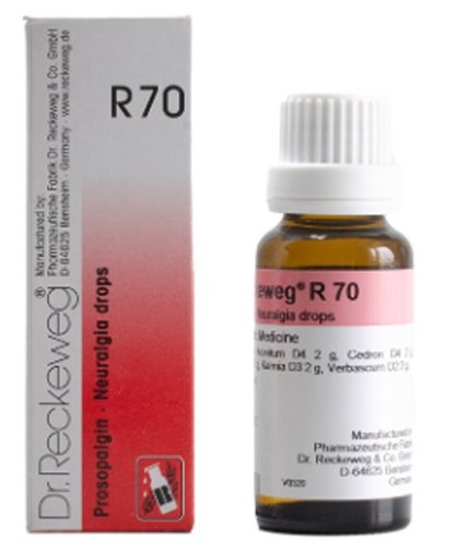 Dr. Reckeweg R70 Neuralgia Drop  - 22 ml (Pack of 1)