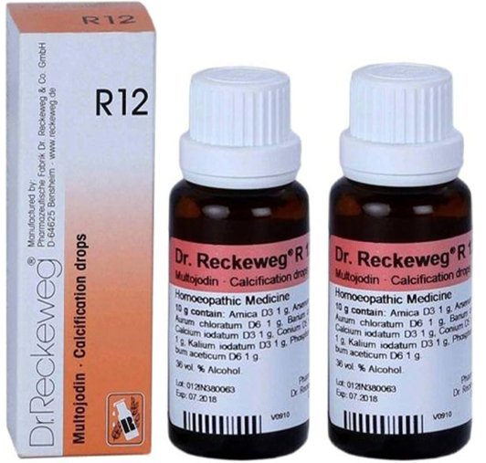 Dr. Reckeweg R12 Calcification Drop -22ml (Pack of 2)