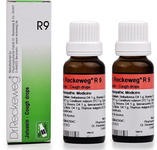 Dr. Reckeweg R9 Cough Drop - 22ml (Pack of 2)
