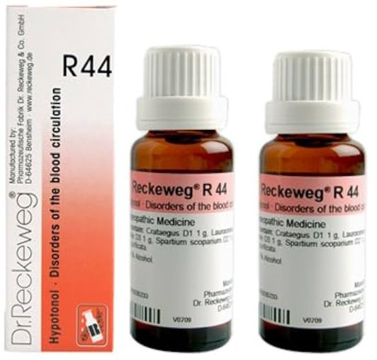 Dr. Reckeweg R44 Disorders Of The Blood Circulation Drop - 22ml (Pack of 2)