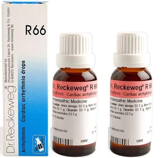 Dr. Reckeweg R66 Cardiac Arrhythmia Drop - 22ml (Pack of 2)