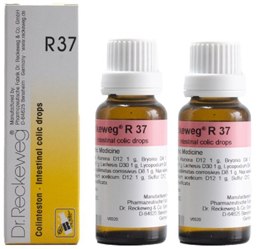 Dr. Reckeweg R37 Intestinal Colic Drop - 22ml (Pack of 2)