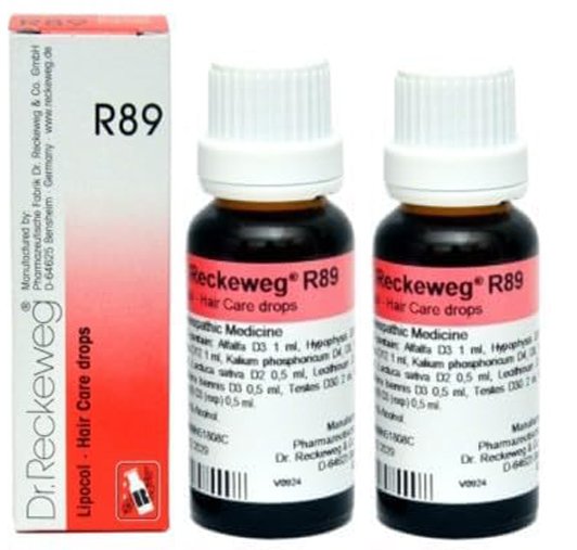 Dr. Reckeweg R89 Hair Care Drop  - 22 ml (Pack of 2)