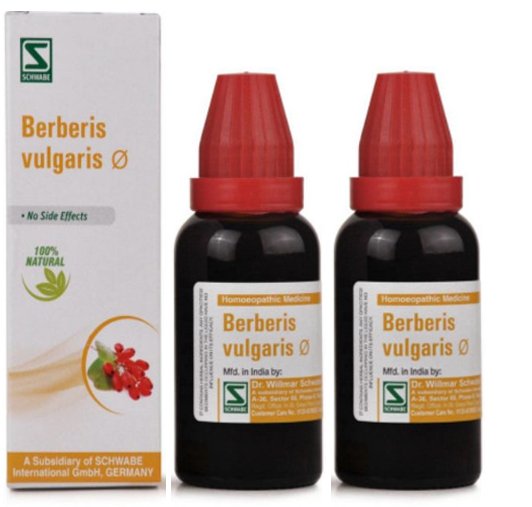 Dr Willmar Schwabe India Berberis Vulgaris Mother Tincture Q  - 30 ml (Pack of 2)
