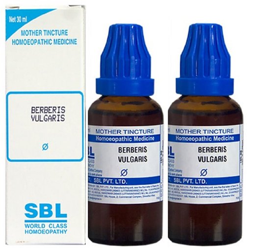 SBL Berberis Vulgaris Mother Tincture Q - 30 ml (Pack of 2)