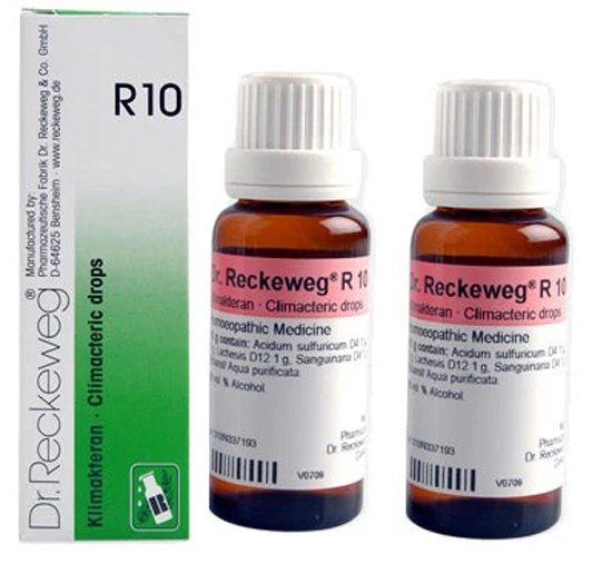 Dr. Reckeweg R10 Climacteric Drop - 22ml (Pack of 2)