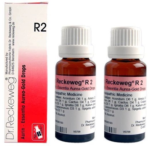 Dr. Reckeweg R2 Essentia Aurea-Gold Drop -22ml (Pack of 2)