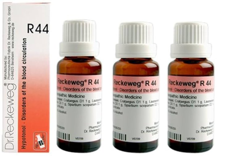 Dr. Reckeweg R44 Disorders Of The Blood Circulation Drop - 22ml (Pack of 3)