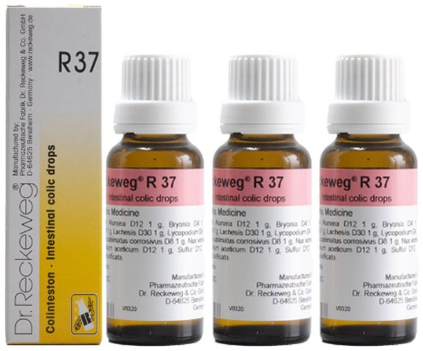 Dr. Reckeweg R37 Intestinal Colic Drop - 22ml (Pack of 3)
