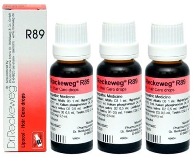 Dr. Reckeweg R89 Hair Care Drop  - 22 ml (Pack of 3)