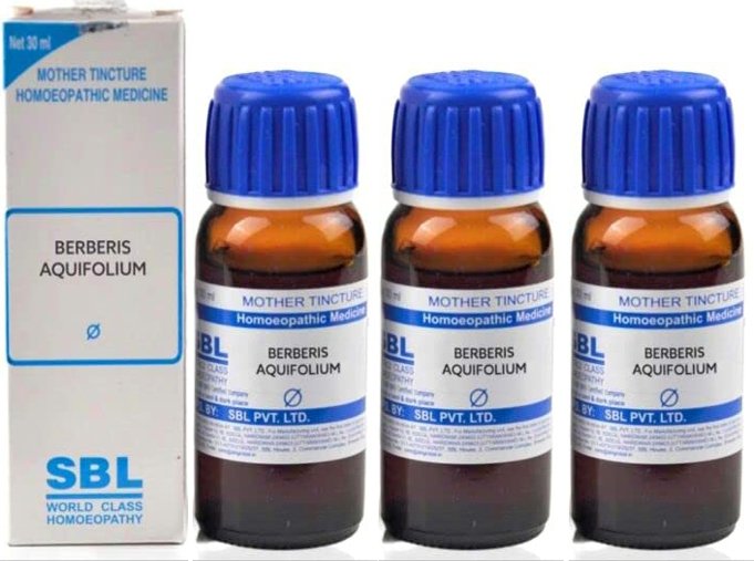 SBL Berberis Aquifolium Mother Tincture Q - 30 ml (Pack of 3)