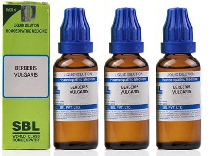 SBL Berberis Vulgaris Dilution 1000 CH - 30 ml (Pack of 3)