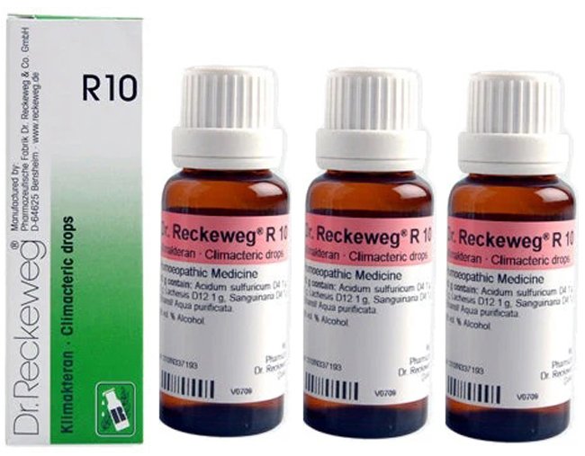 Dr. Reckeweg R10 Climacteric Drop - 22ml (Pack of 3)