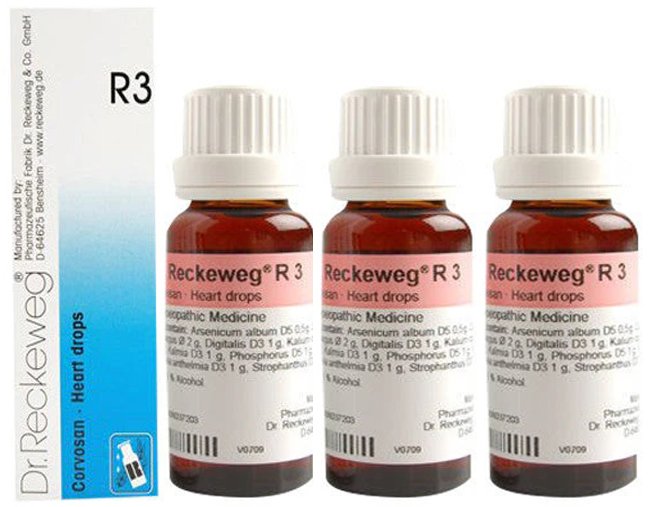 Dr. Reckeweg R3 Heart Drop Oral Drops-22ml (Pack of 3)