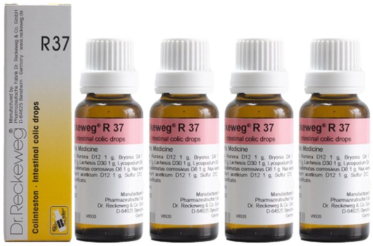 Dr. Reckeweg R37 Intestinal Colic Drop - 22ml (Pack of 4)