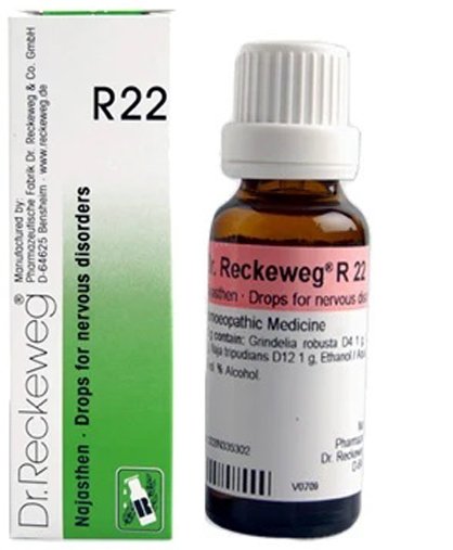 Dr. Reckeweg R22 Nervous Disorders Drops -22ml (Pack of 1)