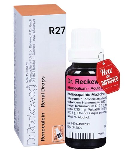 Dr. Reckeweg R27 Renal Calculi Drops -22ml (Pack of 1)