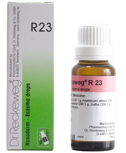 Dr. Reckeweg R23 Eczema Drops  - 22 ml (Pack of 1)