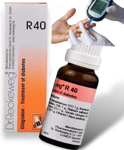 Dr. Reckeweg R40 Diabetes Drops - 22 ml (Pack of 1)