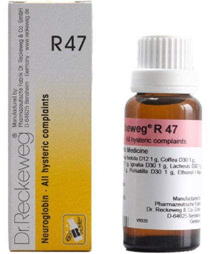 Dr. Reckeweg R47 All Hysteric Complaints Drops - 22 ml (Pack of 1)