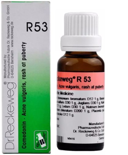 Dr. Reckeweg R53 Acne Vulgaris And Pimples Drops - 22 ml (Pack of 1)