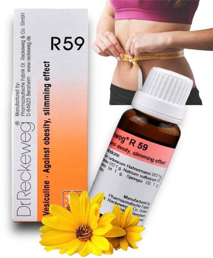 Dr. Reckeweg R59 Weight Loss Drops - 22 ml (Pack of 1)