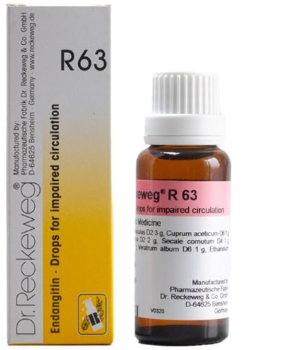 Dr. Reckeweg R63 Impaired Circulation Drops - 22 ml (Pack of 1)