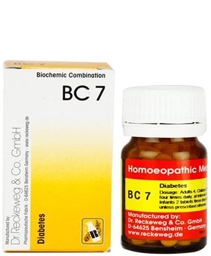 Dr. Reckeweg Bio-Combination 7 (BC 7) Tablets - 20 gm (Pack of 1)