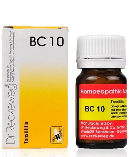 Dr. Reckeweg Bio-Combination 10 (BC 10) Tablets - 20 gm (Pack of 1)