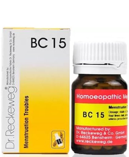 Dr. Reckeweg Bio-Combination 15 (BC 15) Tablets - 20 gm