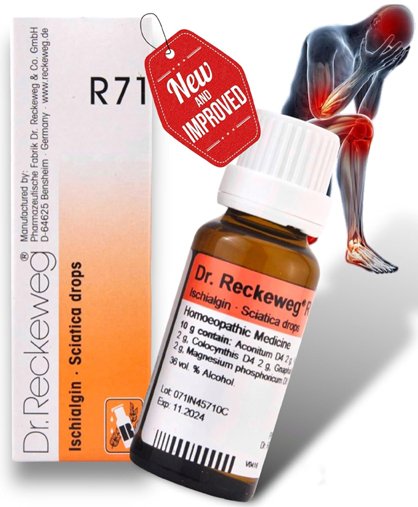 Dr. Reckeweg R71 Sciatica Drop | For Pain Relief - 22ml (Pack of 1)