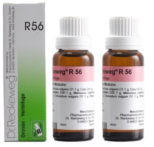 Dr. Reckeweg R56 Oxysan Vermifuge Drops -22ml (Pack of 2)