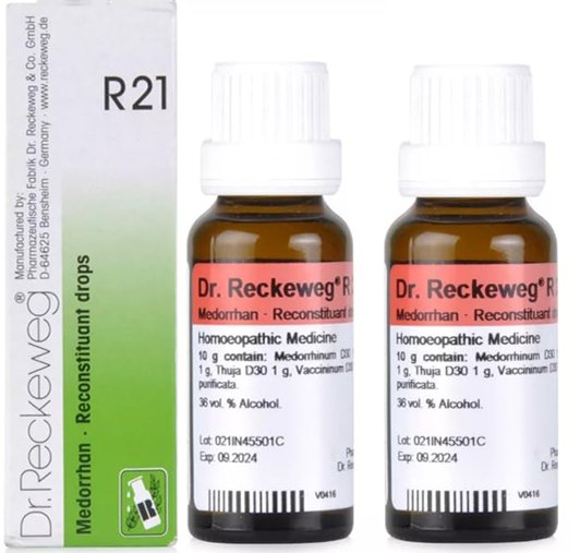 Dr. Reckeweg R21 Reconstituant Drops -22ml (Pack of 2)
