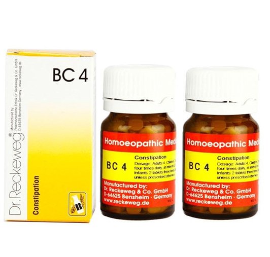 Dr. Reckeweg Bio-Combination 4 (BC 4) Tablets - 20 gm (Pack of 2)