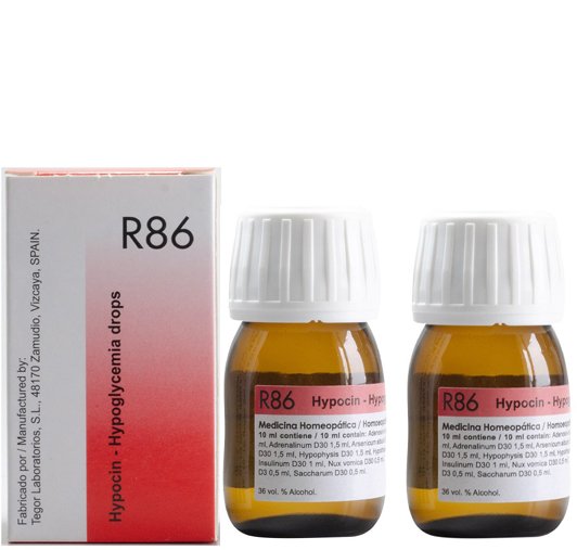 Dr. Reckeweg R86 Low Blood Sugar Drops - 30 ml (Pack of 2)