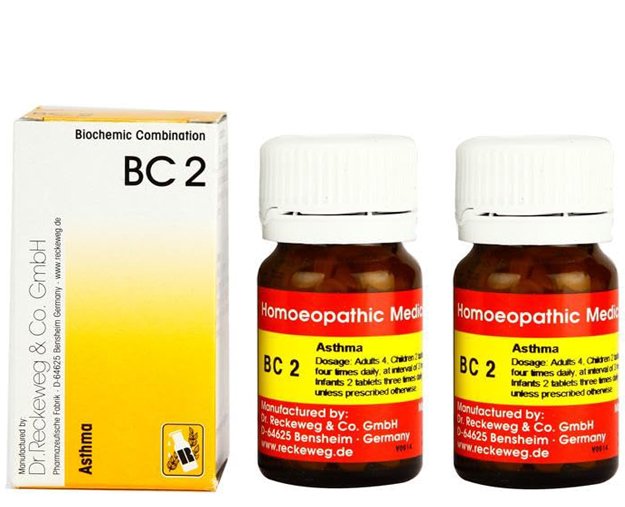 Dr. Reckeweg Bio-Combination 2 (BC 2) Tablets - 20 gm (Pack of 2)