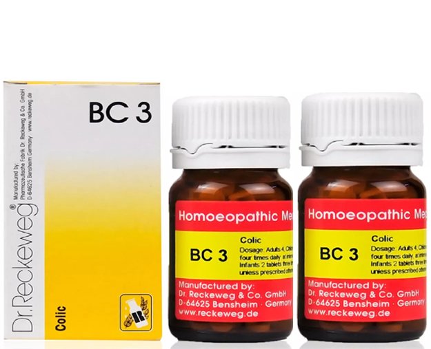 Dr. Reckeweg Bio-Combination 3 (BC 3) Tablets - 20 gm (Pack of 2)