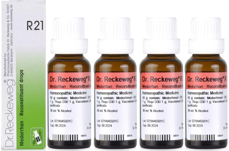 Dr. Reckeweg R21 Reconstituant Drops -22ml (Pack of 4)
