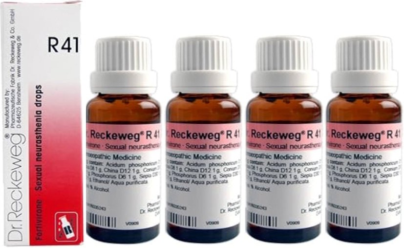 Dr. Reckeweg R41 Sexual Neurasthenia Drop -22ml (Pack of 4)