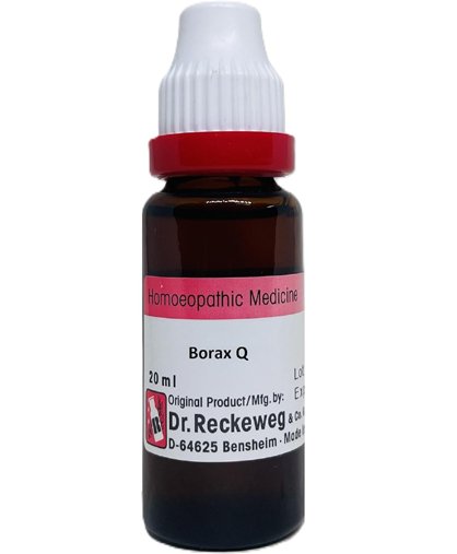 Dr. Reckeweg Borax Mother Tincture Q drop - 20 ml