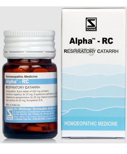 Dr Willmar Schwabe India Alpha - RC Tablet - 20 gm