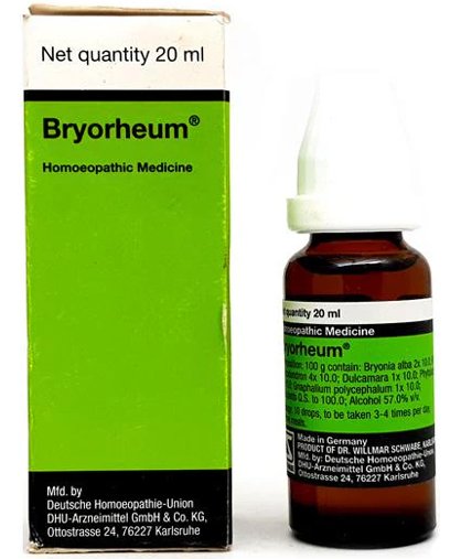 Dr Willmar Schwabe Germany Bryorheum Drop - 20 ml