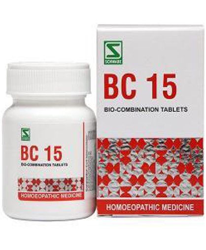 Dr Willmar Schwabe India Bio-Combination 15 (BC 15) Tablet - 25 gm